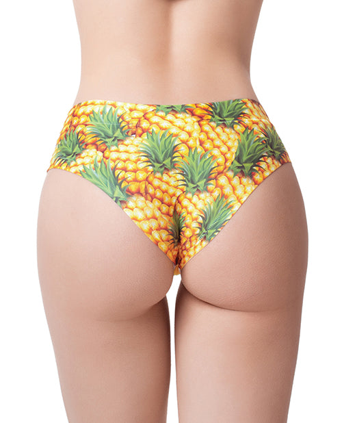 Mememe Fresh Summer Pineapple Printed Thong