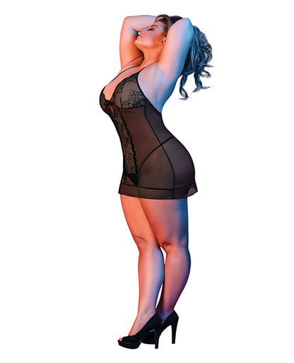 Magic Silk Exposed Sexy Time Sophia Chemise & G-String