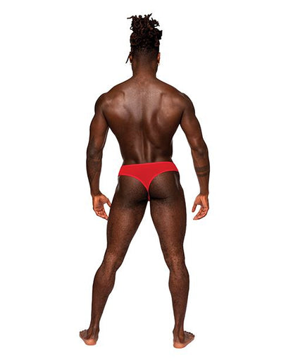 Male Power Sassy Lace Open Ring Thong