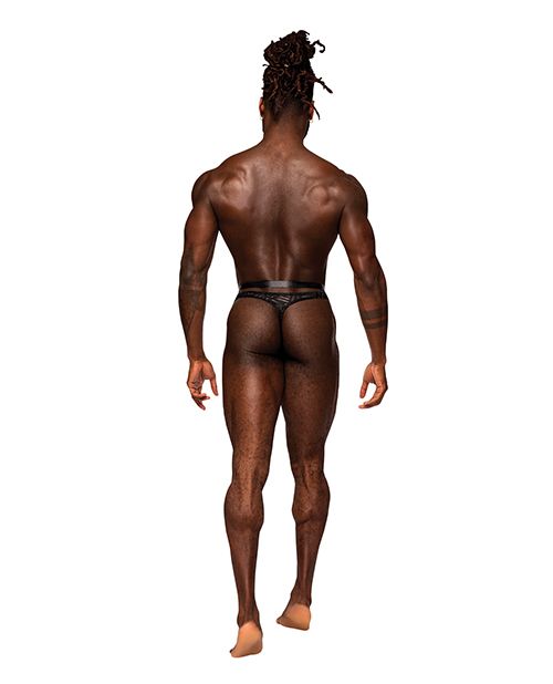 Male Power Rude Awakening Mesh Strap Thong