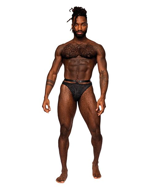 Male Power Rude Awakening Mesh Strap Thong