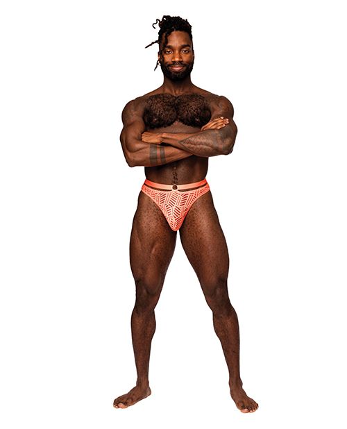 Male Power Rude Awakening Mesh Strap Thong