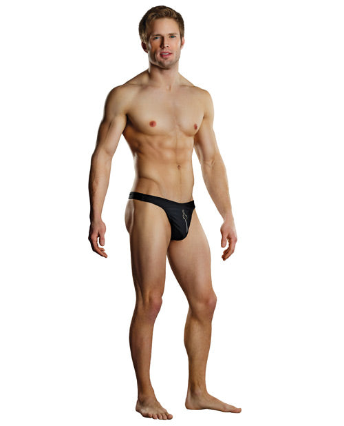 Male Power Zipper Thong