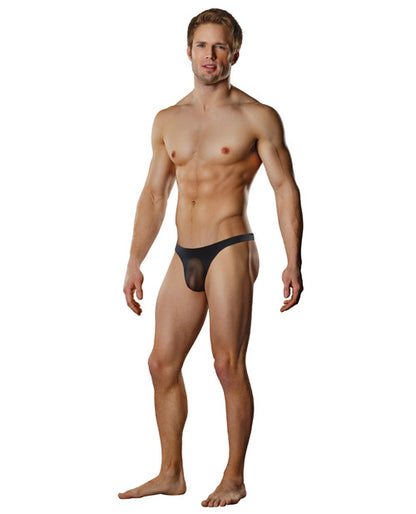 Male Power Sheer Nylon Lycra Pouch Thong