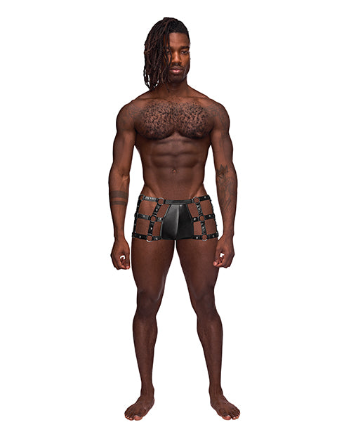 Male Power Fetish Vulcan Caged Short