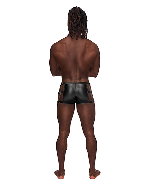 Male Power Fetish Vulcan Caged Short