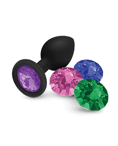 Nobu Fetish Small Silicone Plug With Jewels