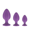 Nobu Rainbow Silicone Plug Set-Purple