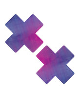 Nipztix Chameleon Color Changing X Factor Pasties-Pink/Purple