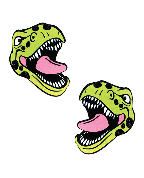 Nipztix Black Light Dinosaur Pasties
