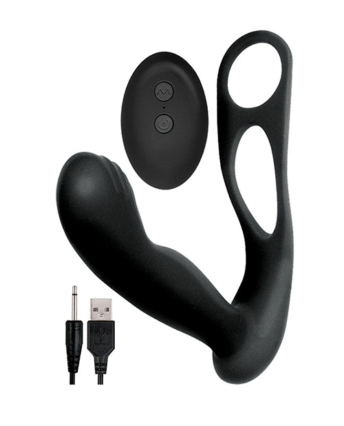 Butts Up Prostate Massager With Scrotum & Cockring