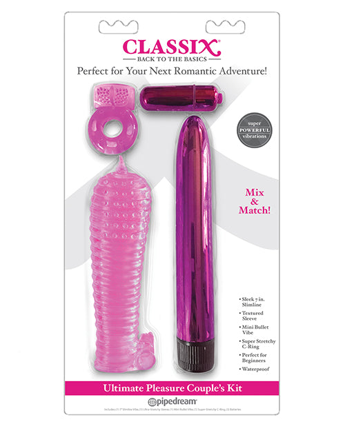 Classix Ultimate Pleasures Couples Kit - Wicked Sensations