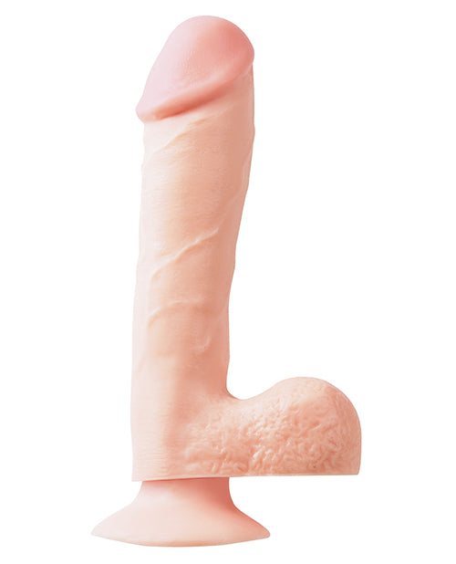 Basix Rubber Works 7.5 Inch Dong With Suction Cup - Wicked Sensations