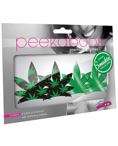 Peekaboos Up in Smoke Leaves Pasties