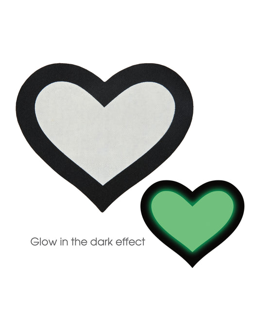 Peekaboos Glow In the Dark Pasties - Wicked Sensations