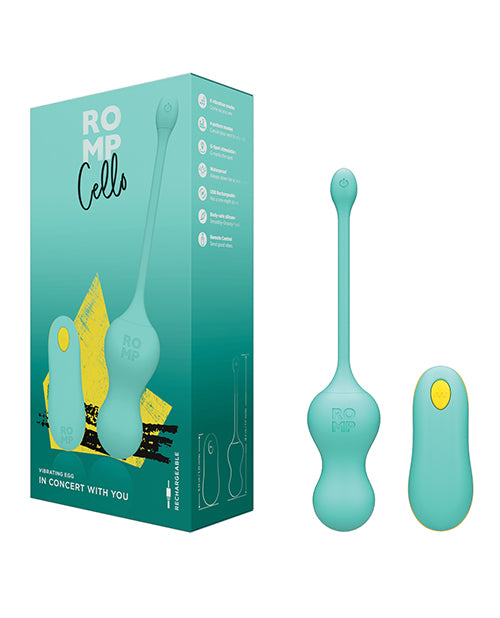 ROMP Cello Remote Control G-Spot Vibrating Egg