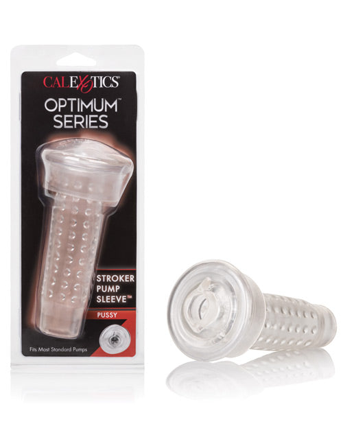 Optimum Stroker Pump Sleeve-Pussy - Wicked Sensations