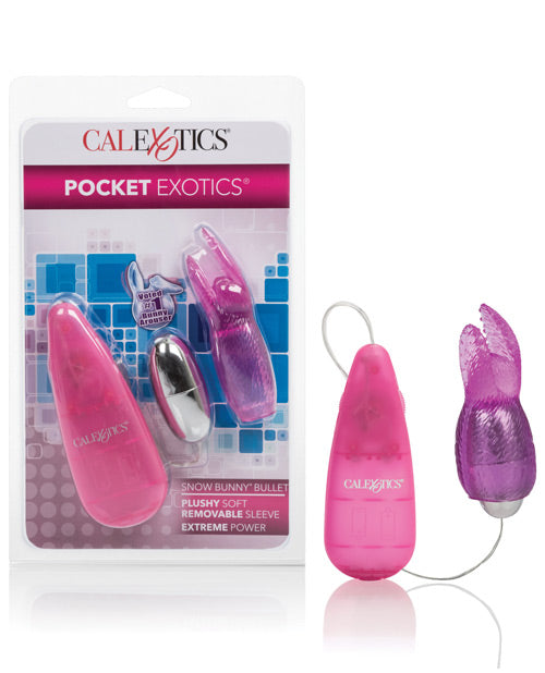 Pocket Exotics Snow Bunny Bullet - Wicked Sensations