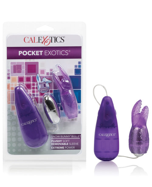 Pocket Exotics Snow Bunny Bullet - Wicked Sensations