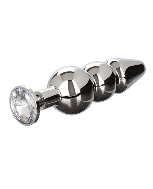 Star Fucker Beaded Gem Plug With Silicone Enhancer