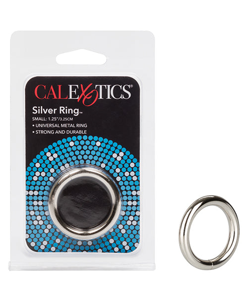 Cal Exotics Silver Cock Ring - Wicked Sensations