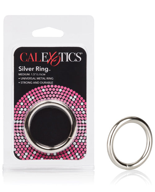 Cal Exotics Silver Cock Ring - Wicked Sensations