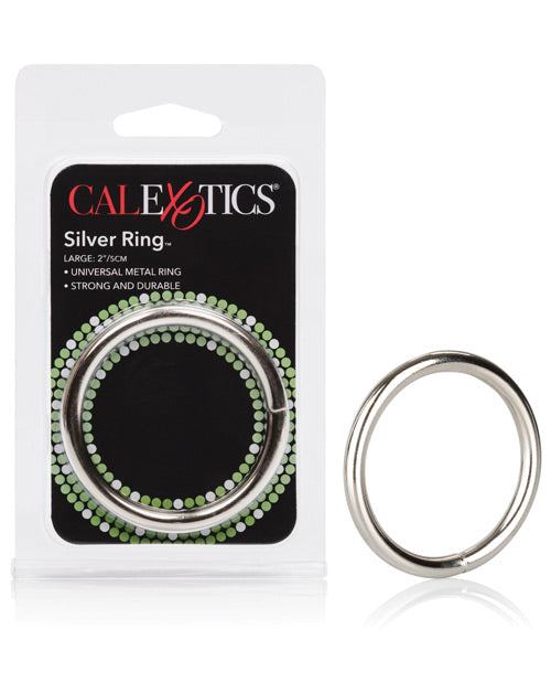 Cal Exotics Silver Cock Ring - Wicked Sensations