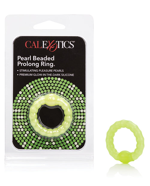 Cal Exotics Pearl Beaded Prolong Ring - Wicked Sensations