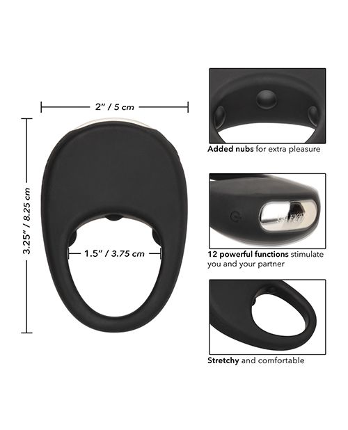 Couple's Enhancers Silicone Rechargeable Pleasure Ring