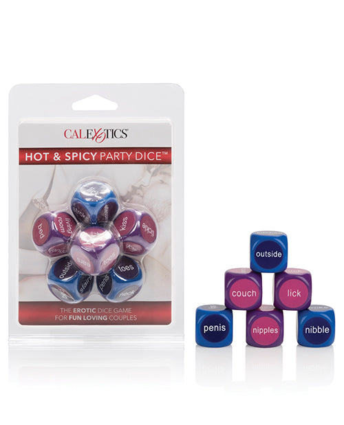 Hot and Spicy Party Dice - Wicked Sensations