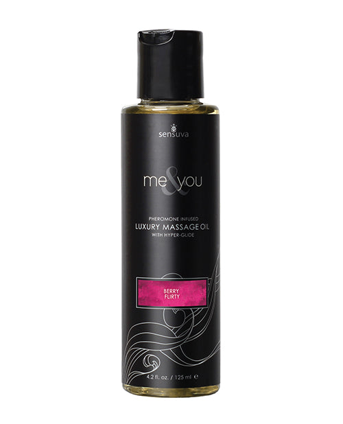 Me and You Massage Oil-4.2 oz - Wicked Sensations