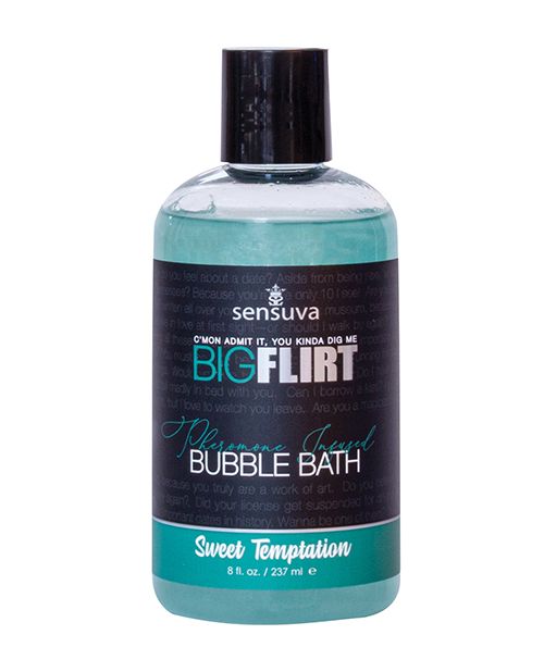 Sensuva Big Flirt Pheromone Bubble Bath