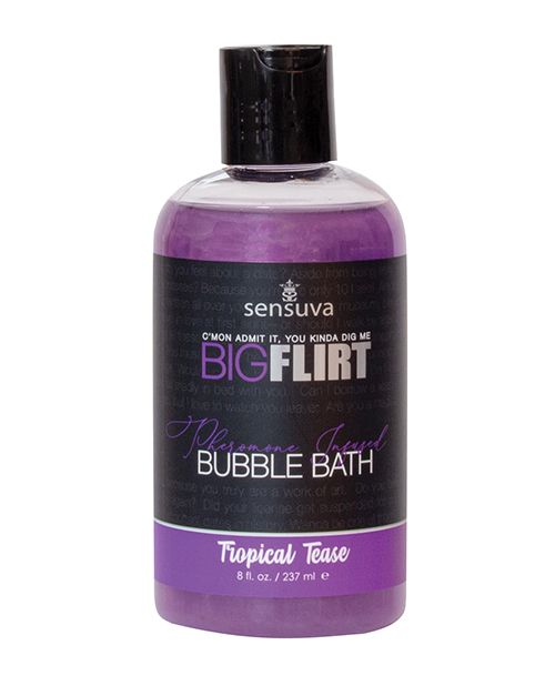 Sensuva Big Flirt Pheromone Bubble Bath