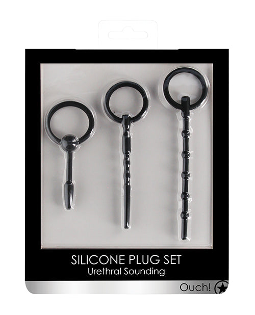 Ouch! Urethral Sounding Plug Set - Wicked Sensations