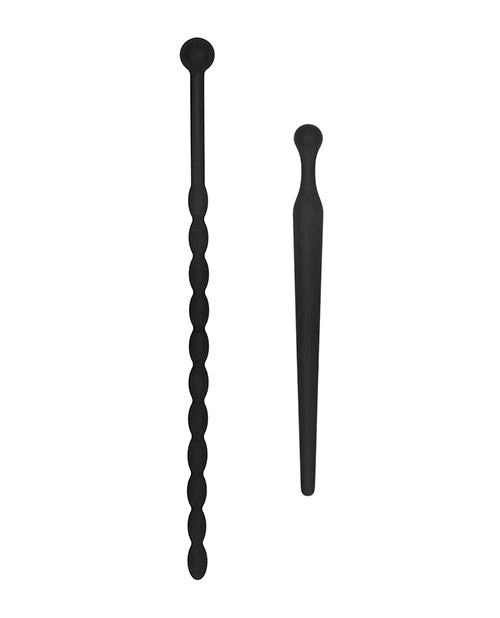 Ouch! Urethral Sounding Beginners Silicone Plug Set - Wicked Sensations