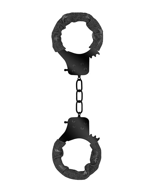 Ouch! Denim Metal Handcuffs - Wicked Sensations