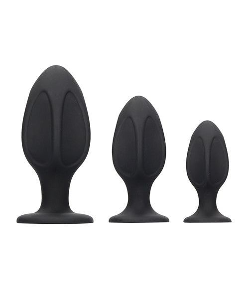 Ouch! Diamond Shape Butt Plug Set
