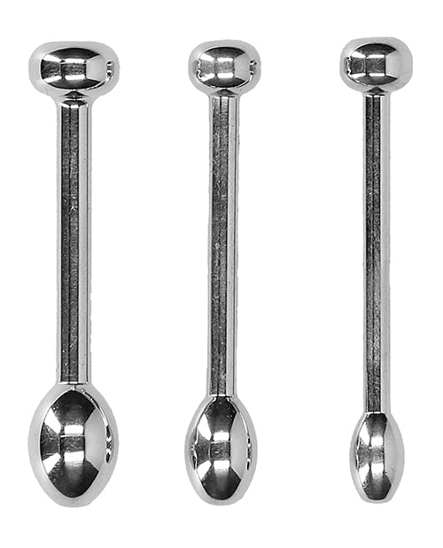 Ouch! Urethral Sounding Metal Plug Set-49/50 mm
