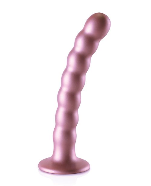 Ouch! 6.5 Inch Beaded G-Spot Dildo