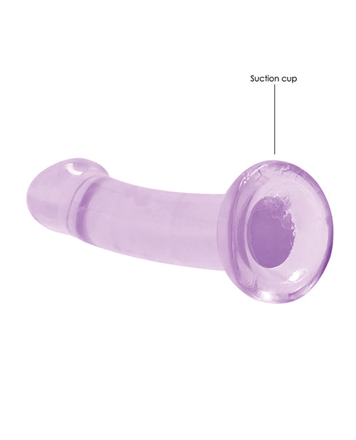 RealRock Crystal Clear 7 Inch Dildo