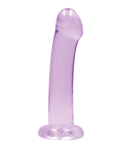 RealRock Crystal Clear 7 Inch Dildo