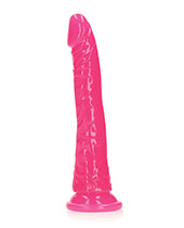RealRock Glow in the Dark 7 Inch Slim Dildo