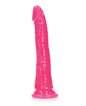 RealRock Glow in the Dark 8 Inch Slim Dildo