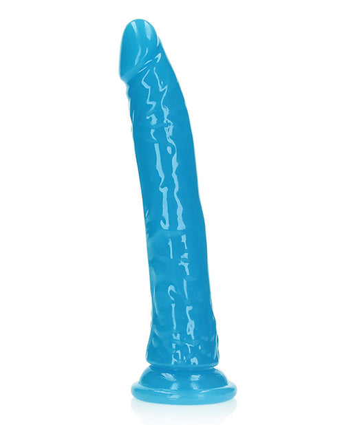 RealRock Glow in the Dark 9 Inch Slim Dildo