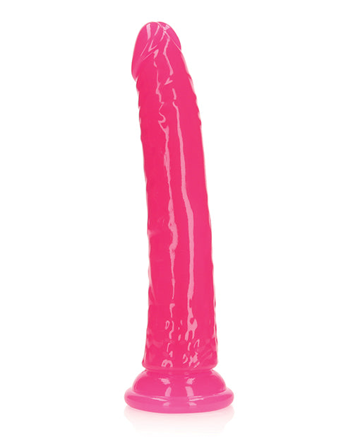 RealRock Glow in the Dark 9 Inch Slim Dildo