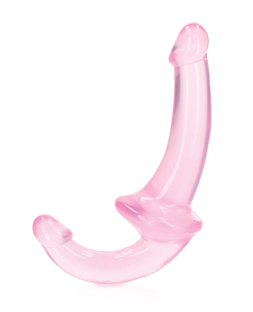 RealRock Crystal Clear 6 Inch Strapless Strap On