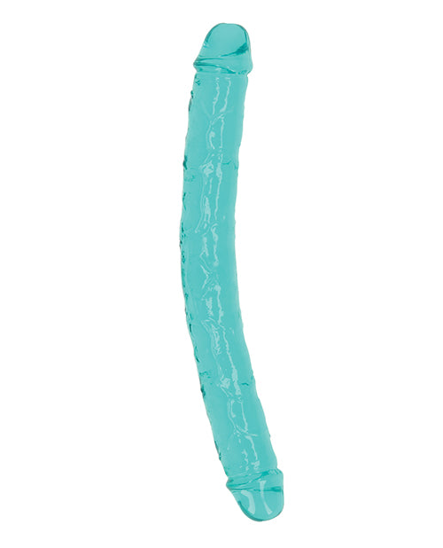 RealRock Crystal Clear 13 Inch Double Dildo