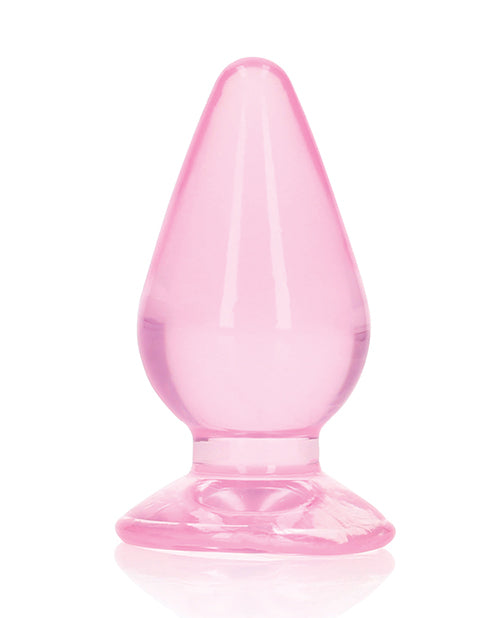 RealRock Crystal Clear 3.5 Inch Anal Plug