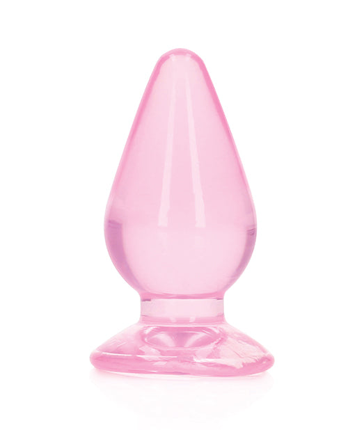 RealRock Crystal Clear 4.5 Inch Anal Plug