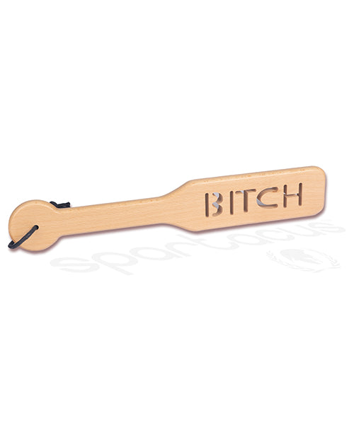 Zelkova Wood Paddle-Bitch - Wicked Sensations